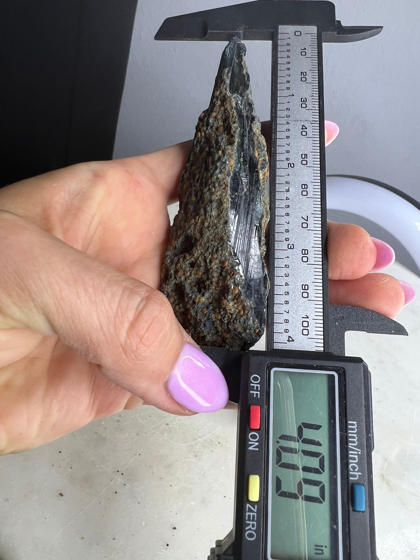 4 Vivianite clusters 218 grams total weight.