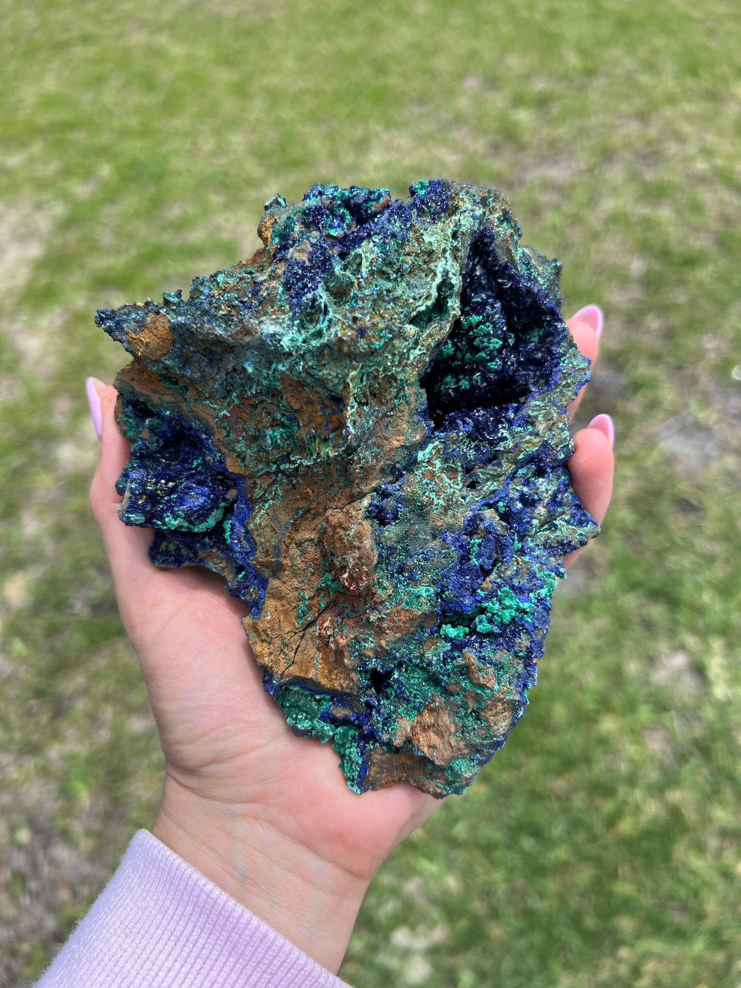 Azurite malachite 2pounds 5oz.
