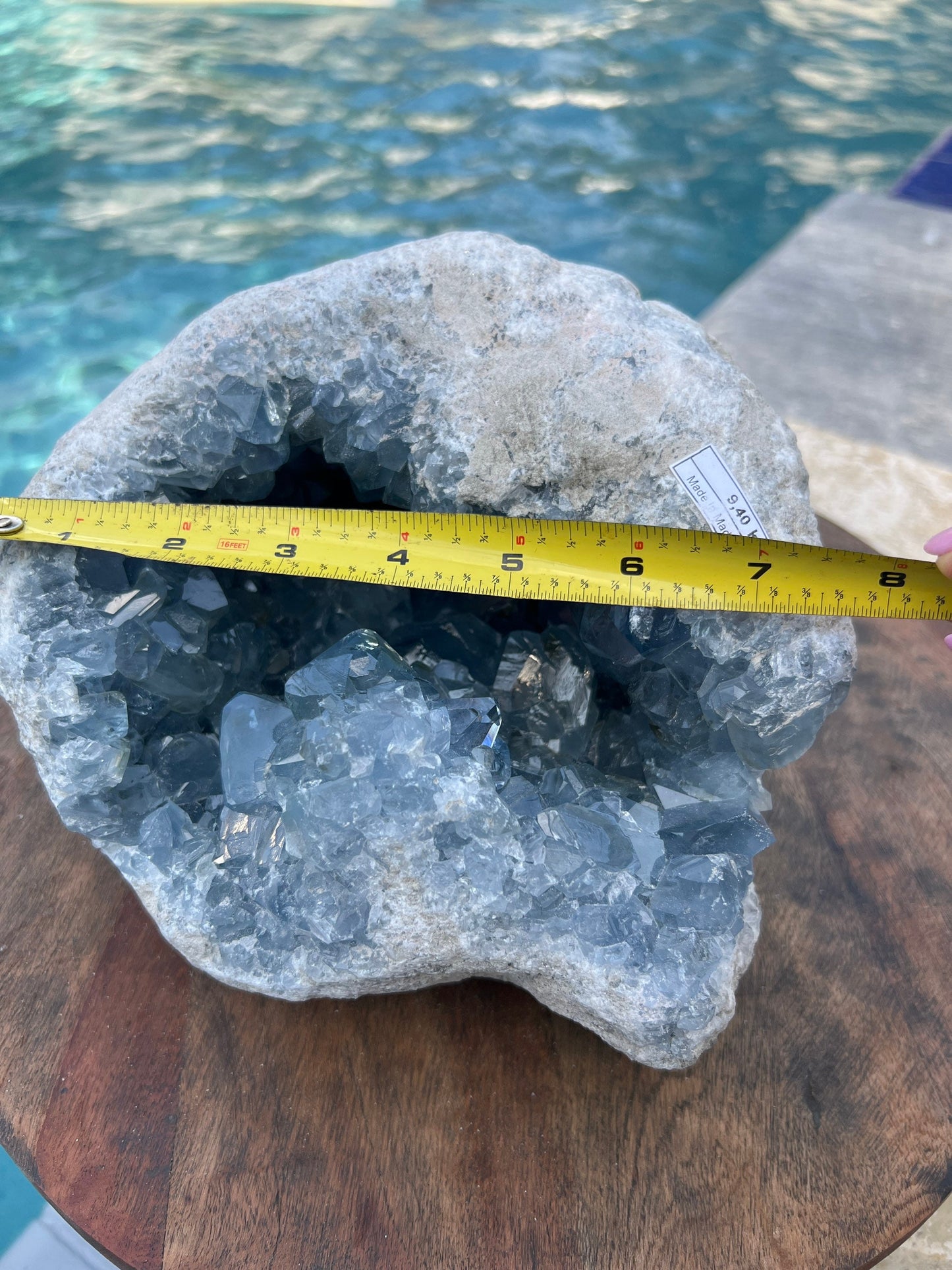 Celestite 20pounds 11oz