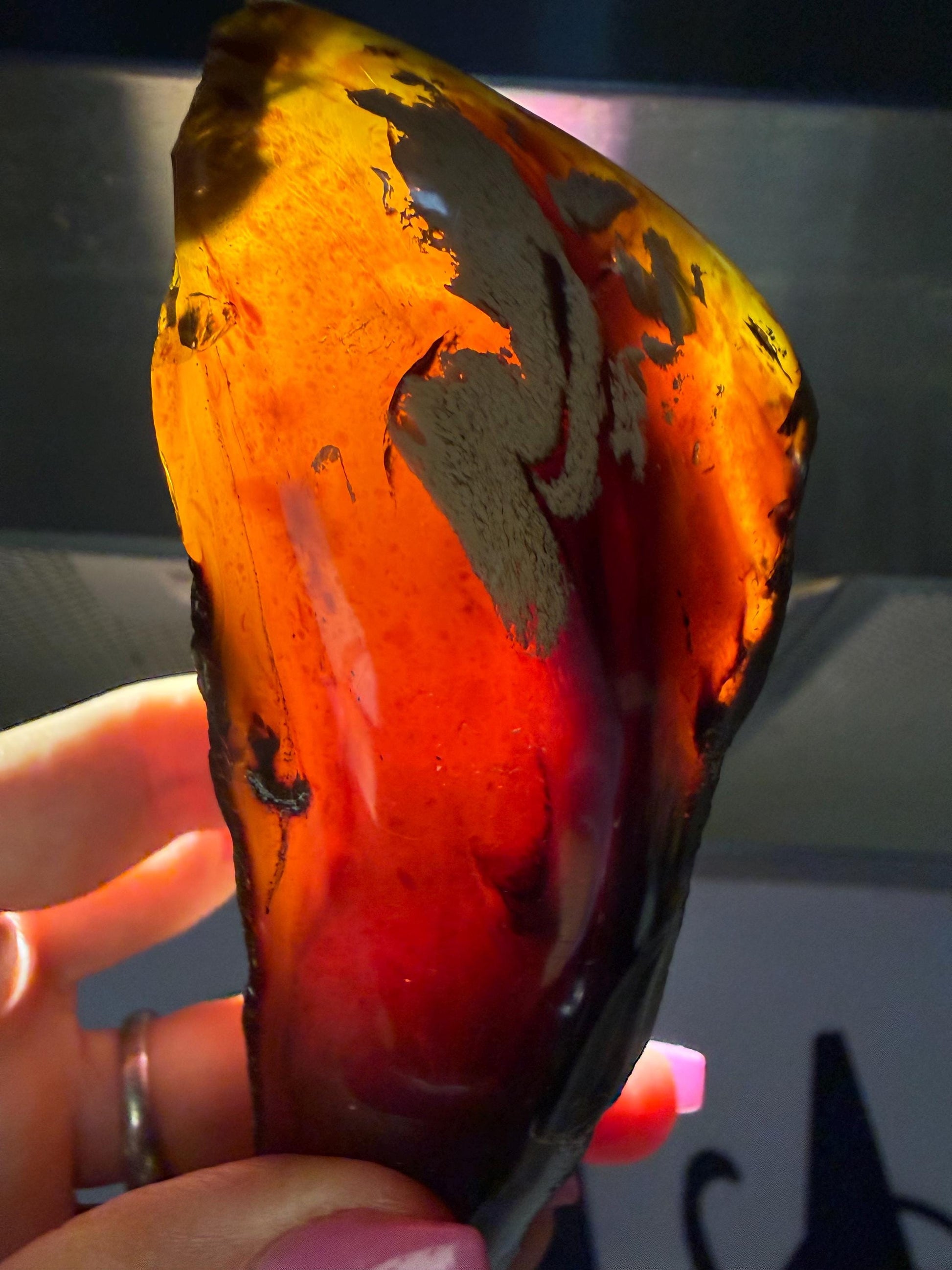 Sumatra Amber you get all 12 clusters total weight is 2pounds.
