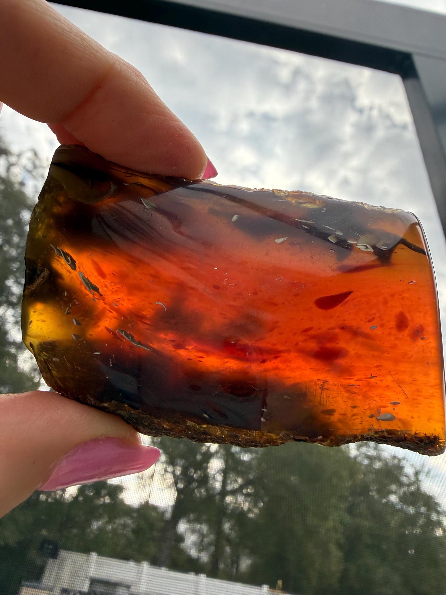 Sumatra Amber you get all 12 clusters total weight is 2pounds.