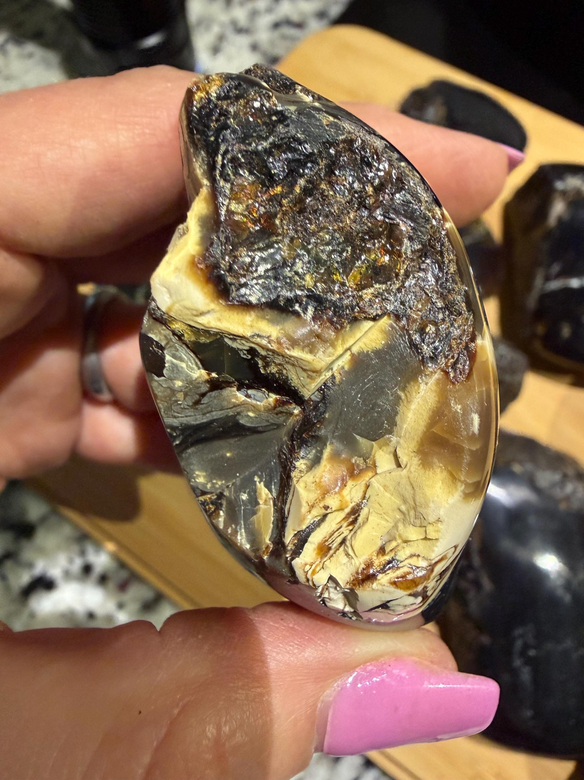 Sumatra Amber you get all 12 clusters total weight is 2pounds.