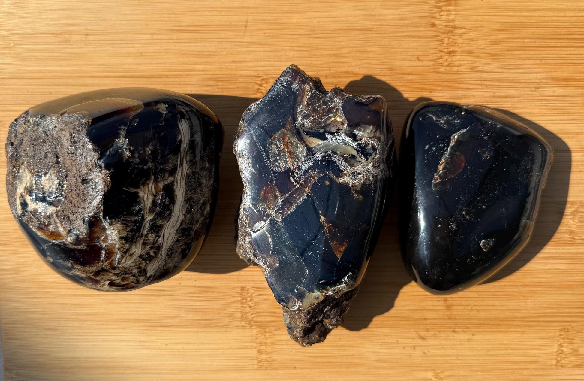 Sumatra Amber you get all 3 clusters.