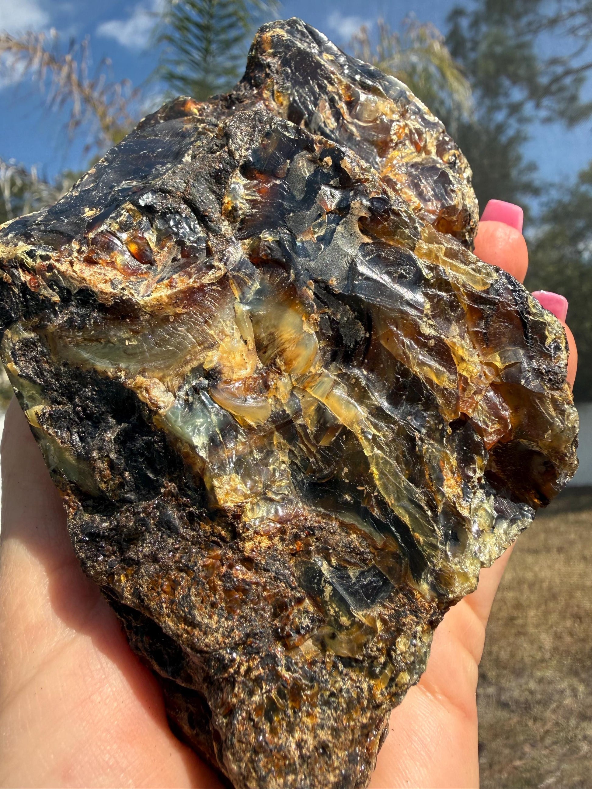 Sumatra Amber you get all 3 clusters.