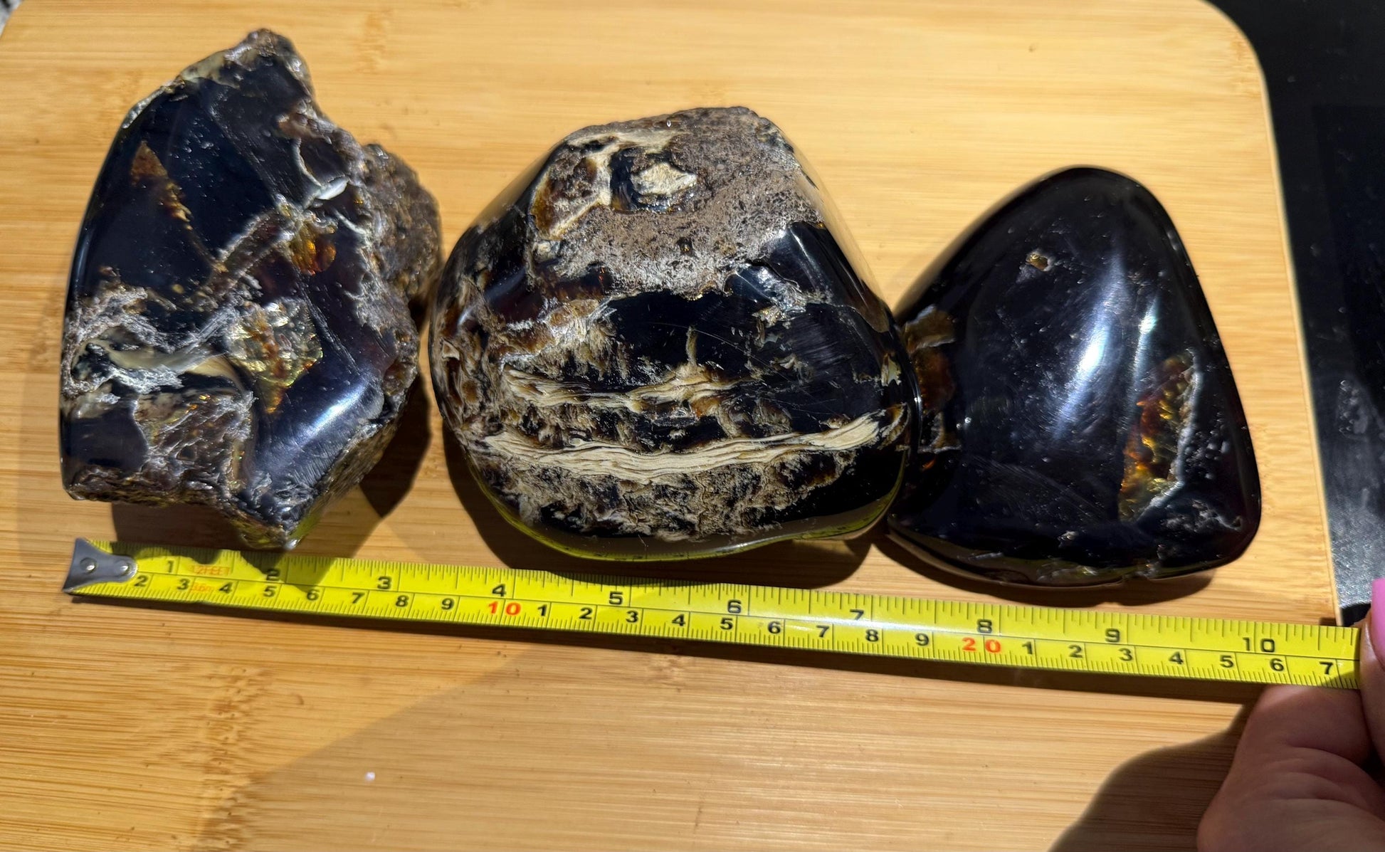 Sumatra Amber you get all 3 clusters.