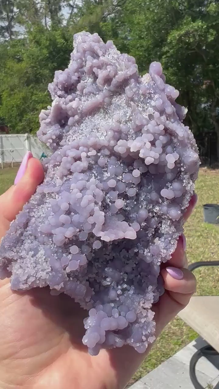 Grape agate 1pound 4oz