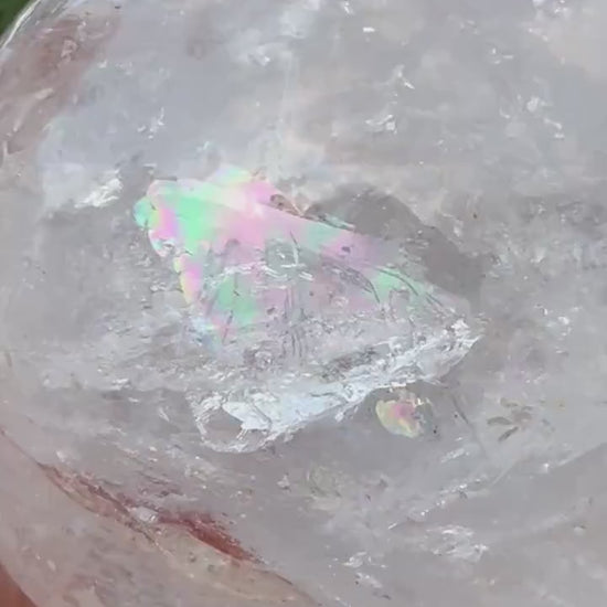 Clear Quartz 91mm sphere