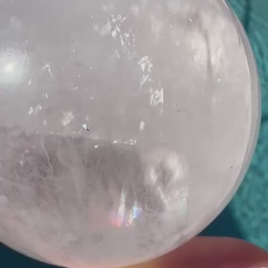 Natural crystal Quartz sphere 56mm