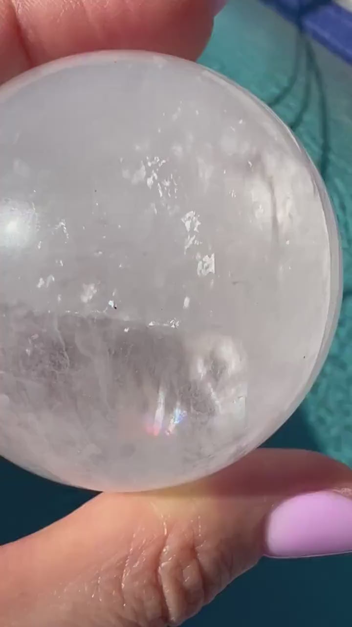 Natural crystal Quartz sphere 56mm