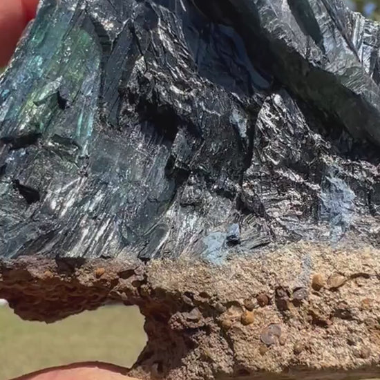 Vivianite cluster 238 grams