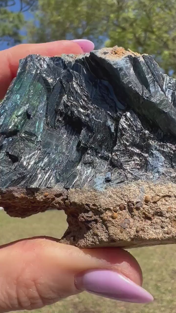 Vivianite cluster 238 grams