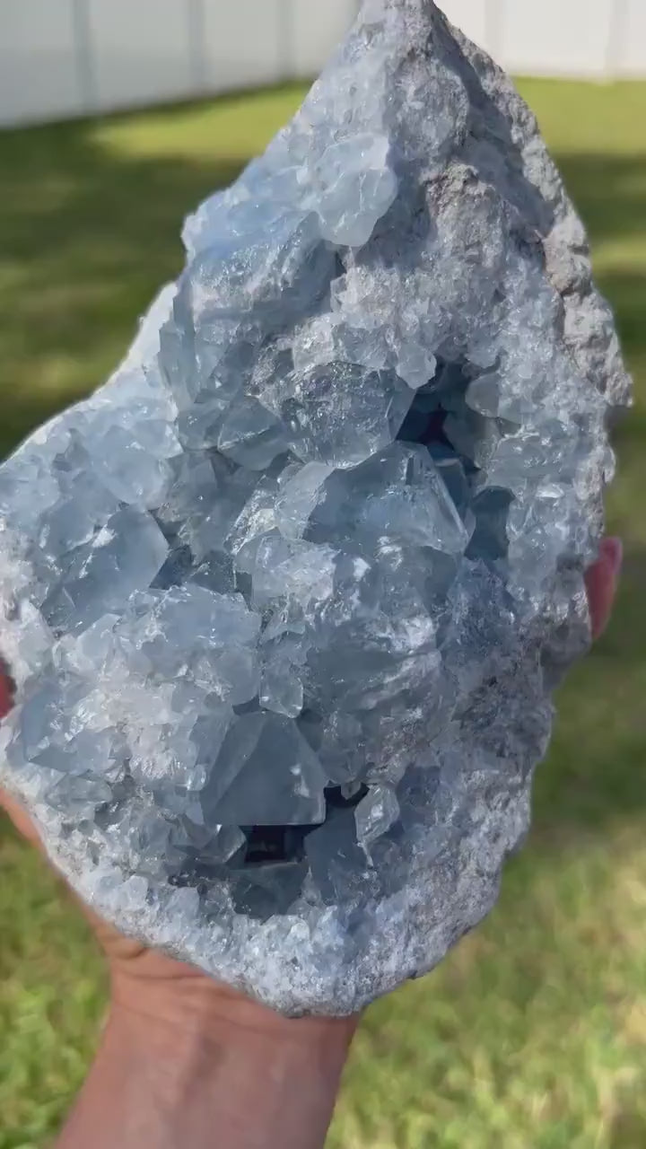Celestite 5 pounds 14oz