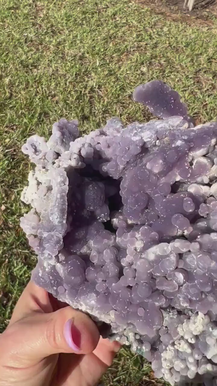 Grape agate 1pound 7oz