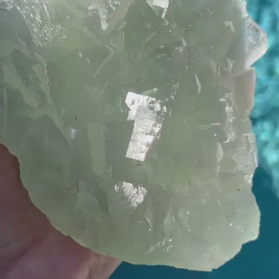 Green cube fluorite 3pounds 1oz