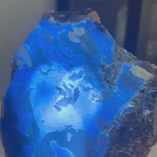 Sumatran blue amber 1 pound 12 oz