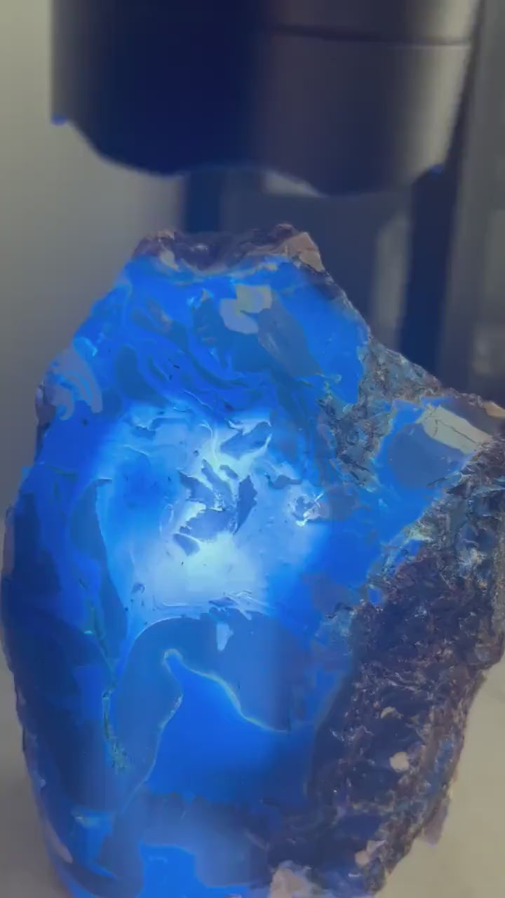 Sumatran blue amber 1 pound 12 oz