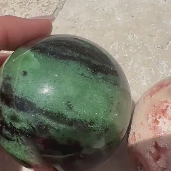 3 sphere set total weight is 2pounds.