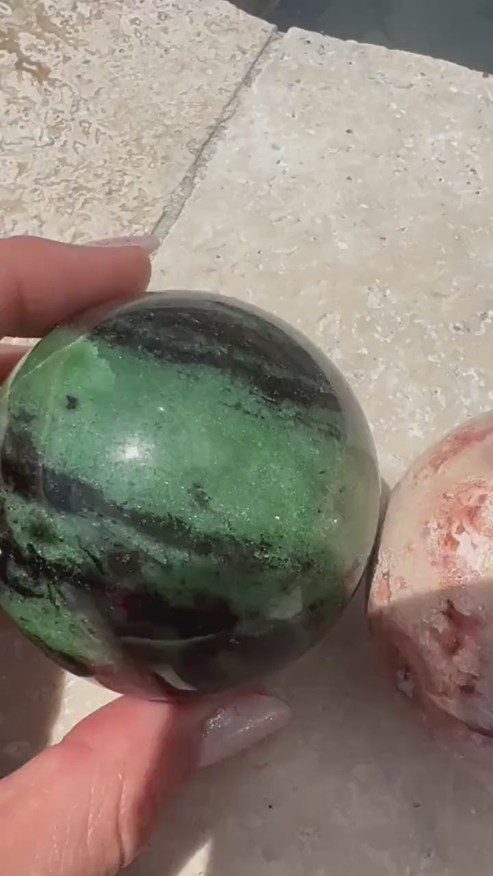 3 sphere set total weight is 2pounds.