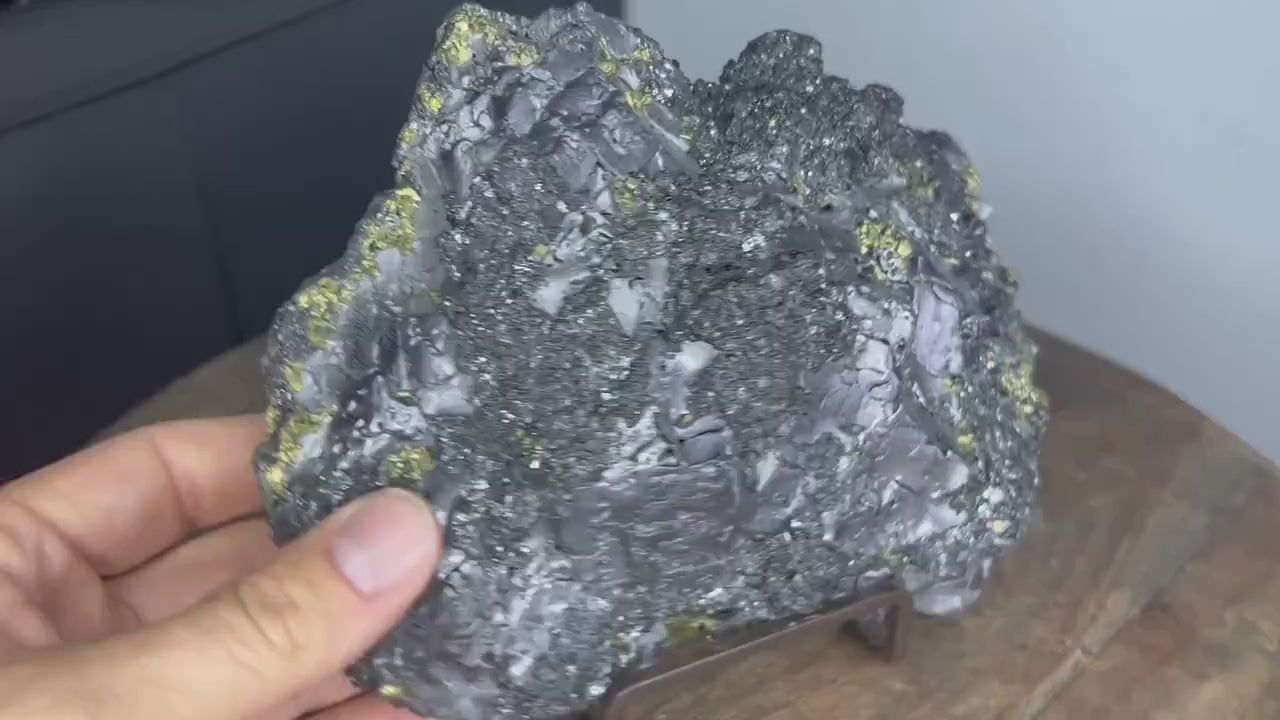 Galena & Pyrite 8lbs 11oz Madan ore field, Smolyan Province, Bulgaria