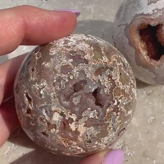 5 crazy lace spheres total weight 2pounds you get all in pictures.