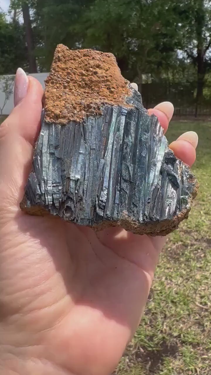Natural Vivianite 288grams.