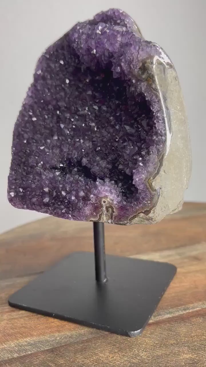 Amethyst on stand 4lb 9oz from Brazil