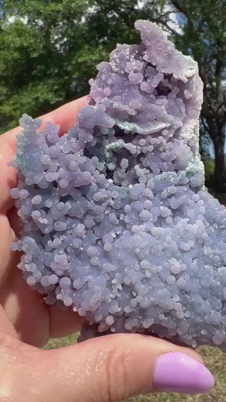 Grape agate 246grams