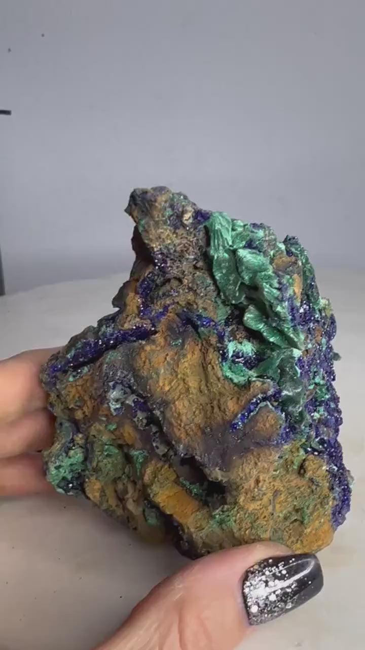 Azurite malachite 1 pound 3oz