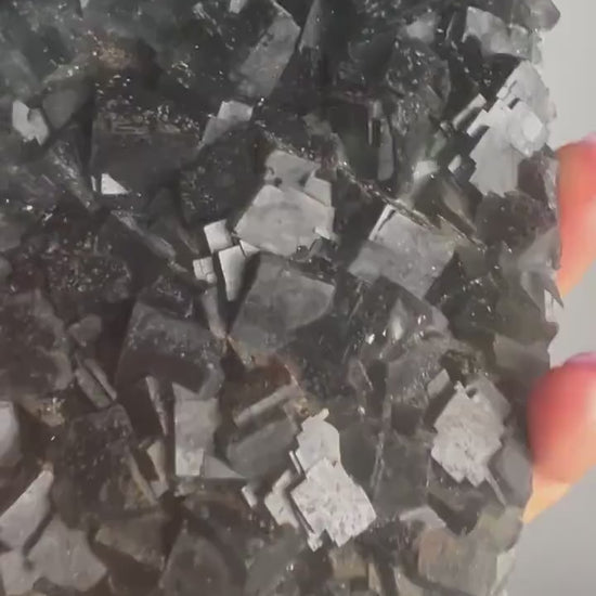 Dark green/ cube fluorite 1 pound 5oz