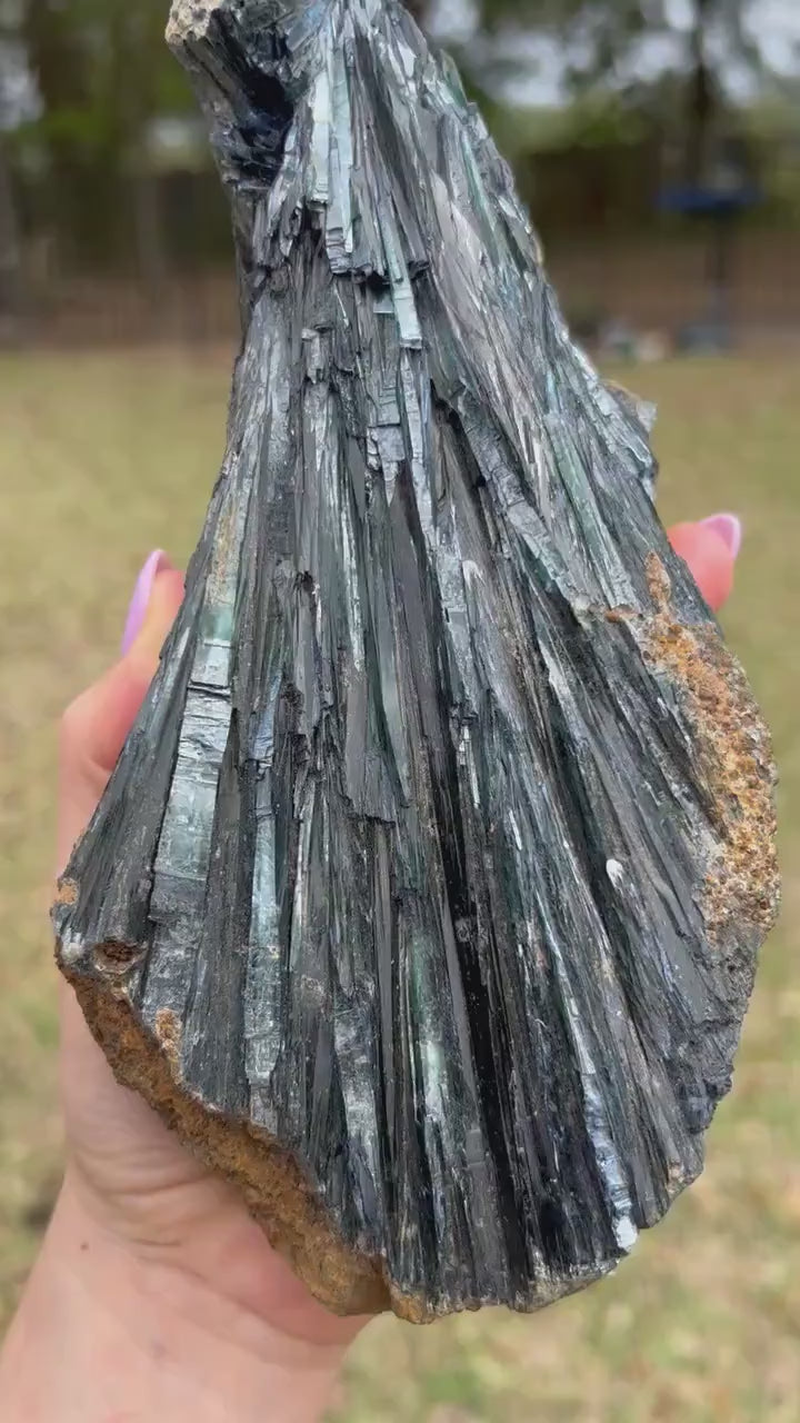 Vivianite cluster 2pounds 8oz