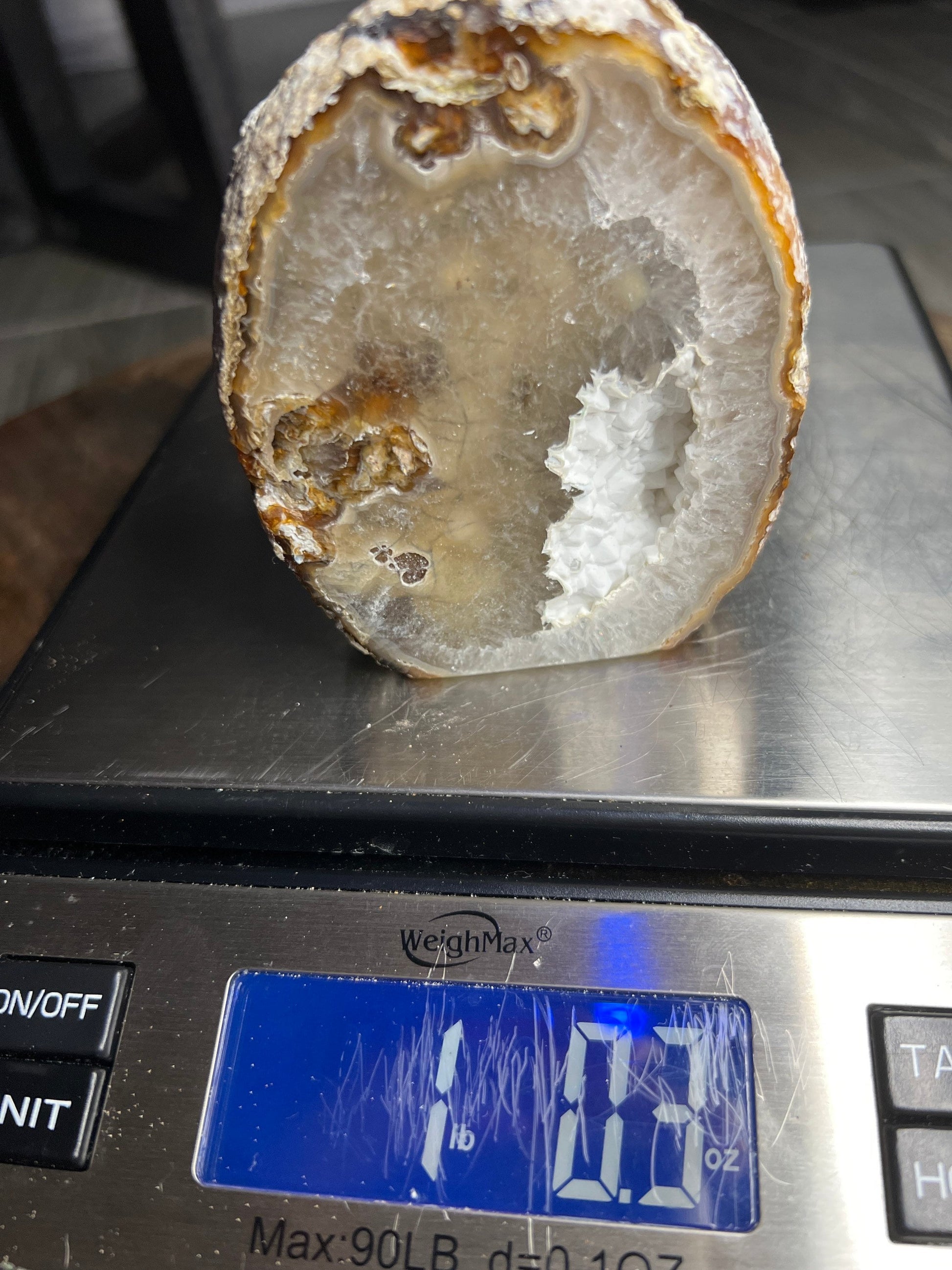 Geode Polished From Brazil 1lb