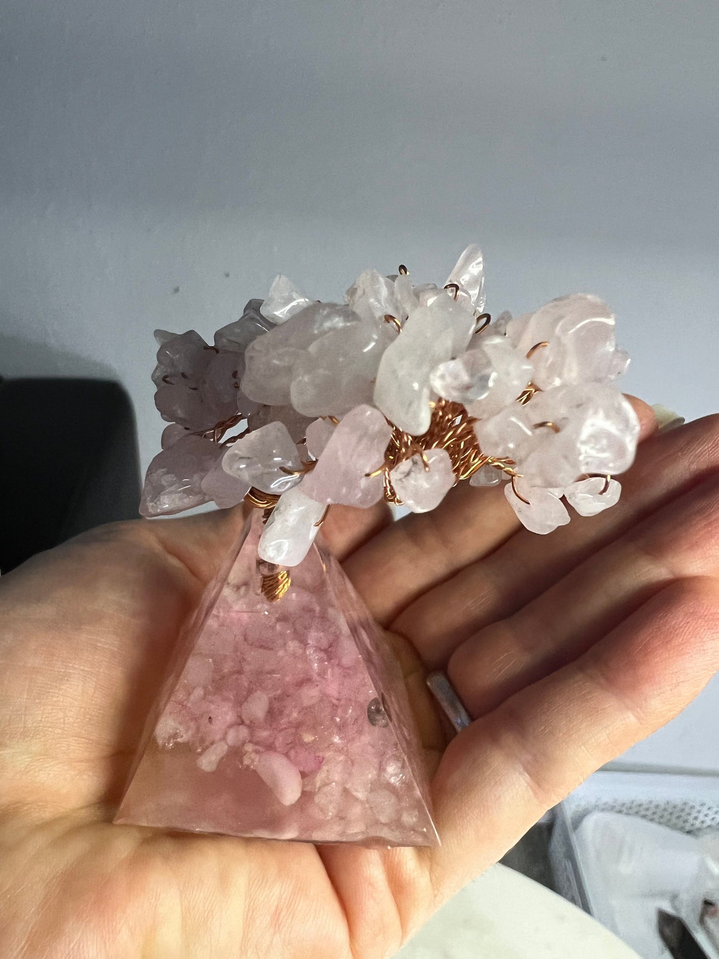 Rose quarts 3pices set