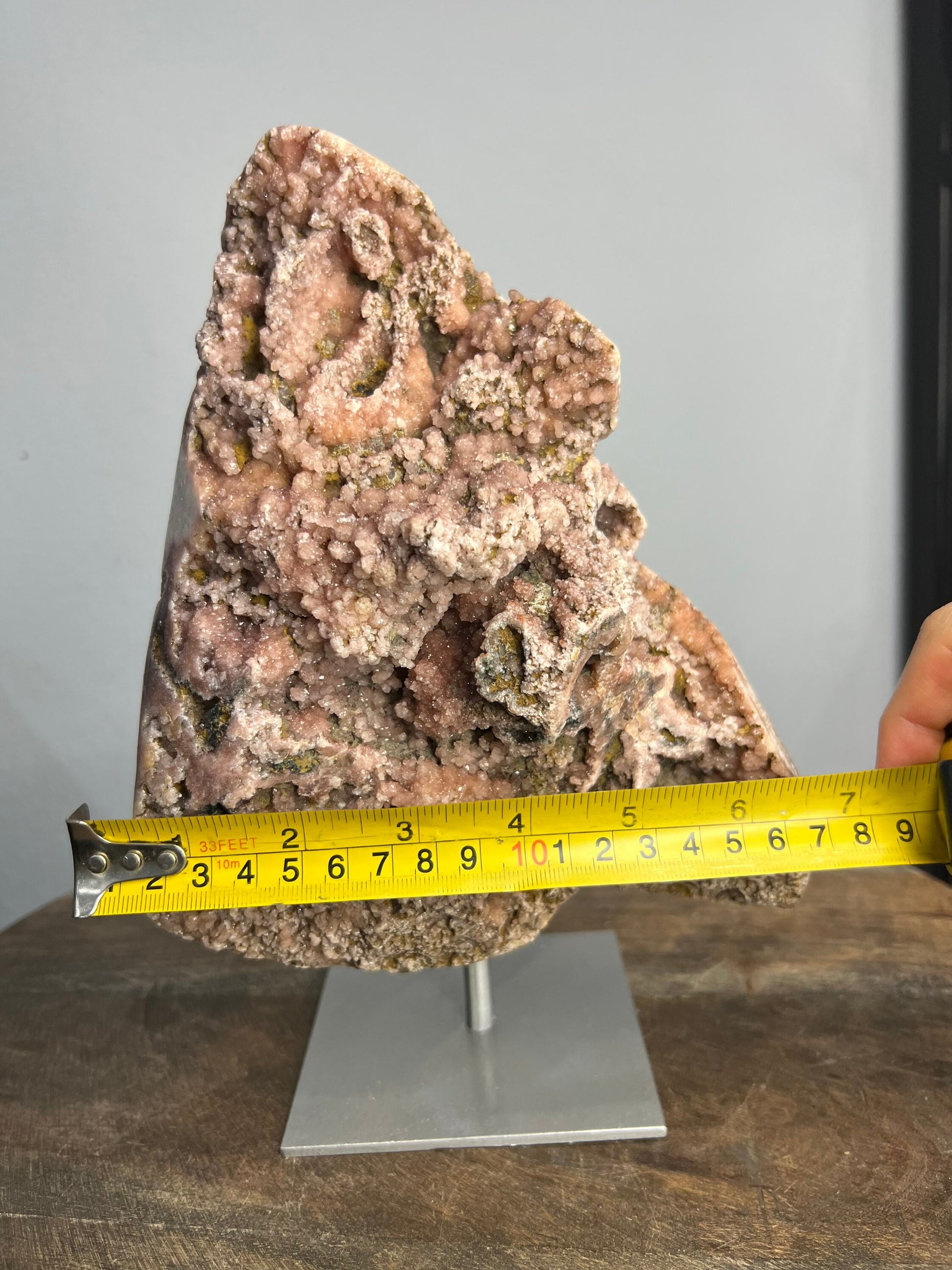 Pink amethyst 6lb 14.4oz from Brazil