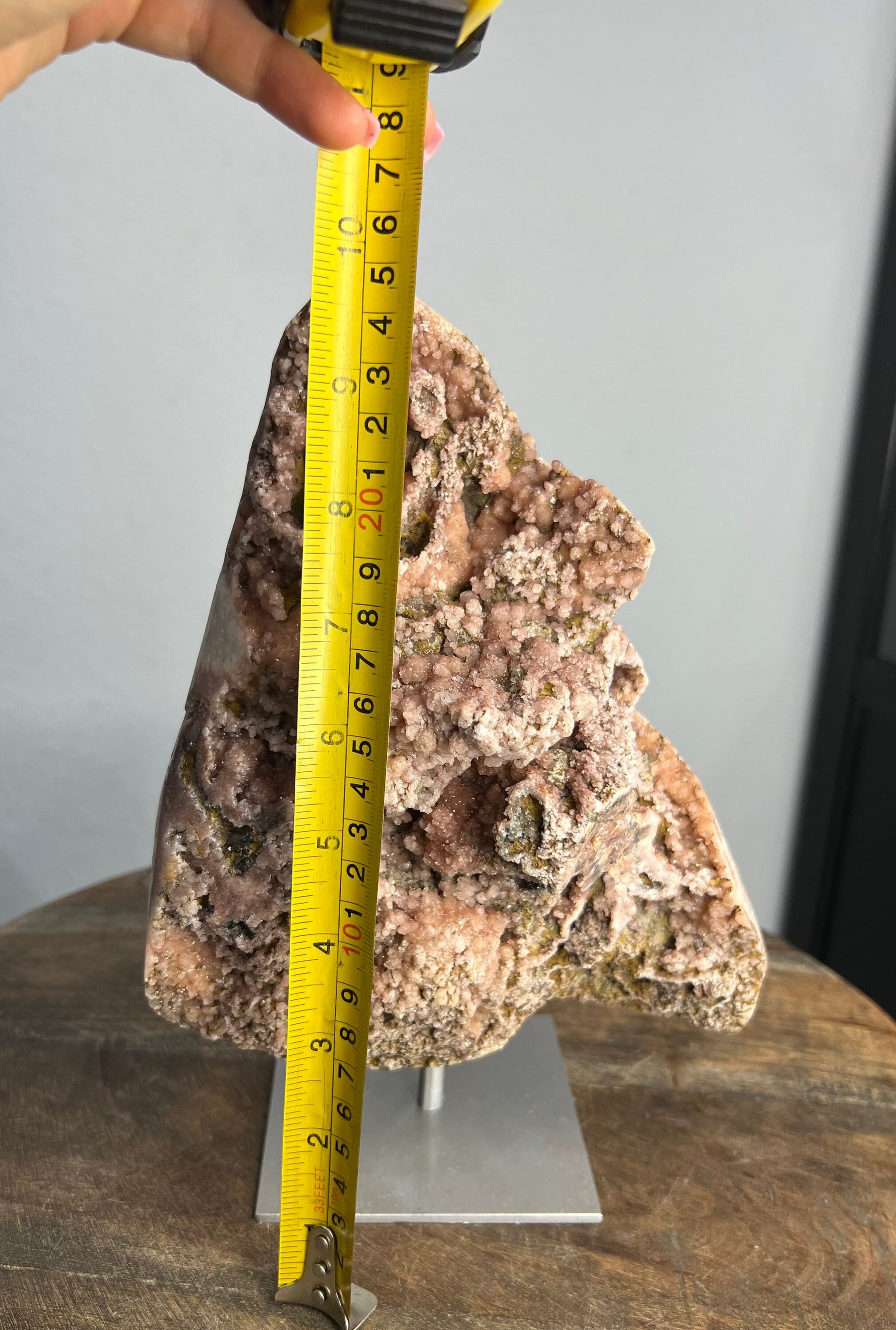 Pink amethyst 6lb 14.4oz from Brazil