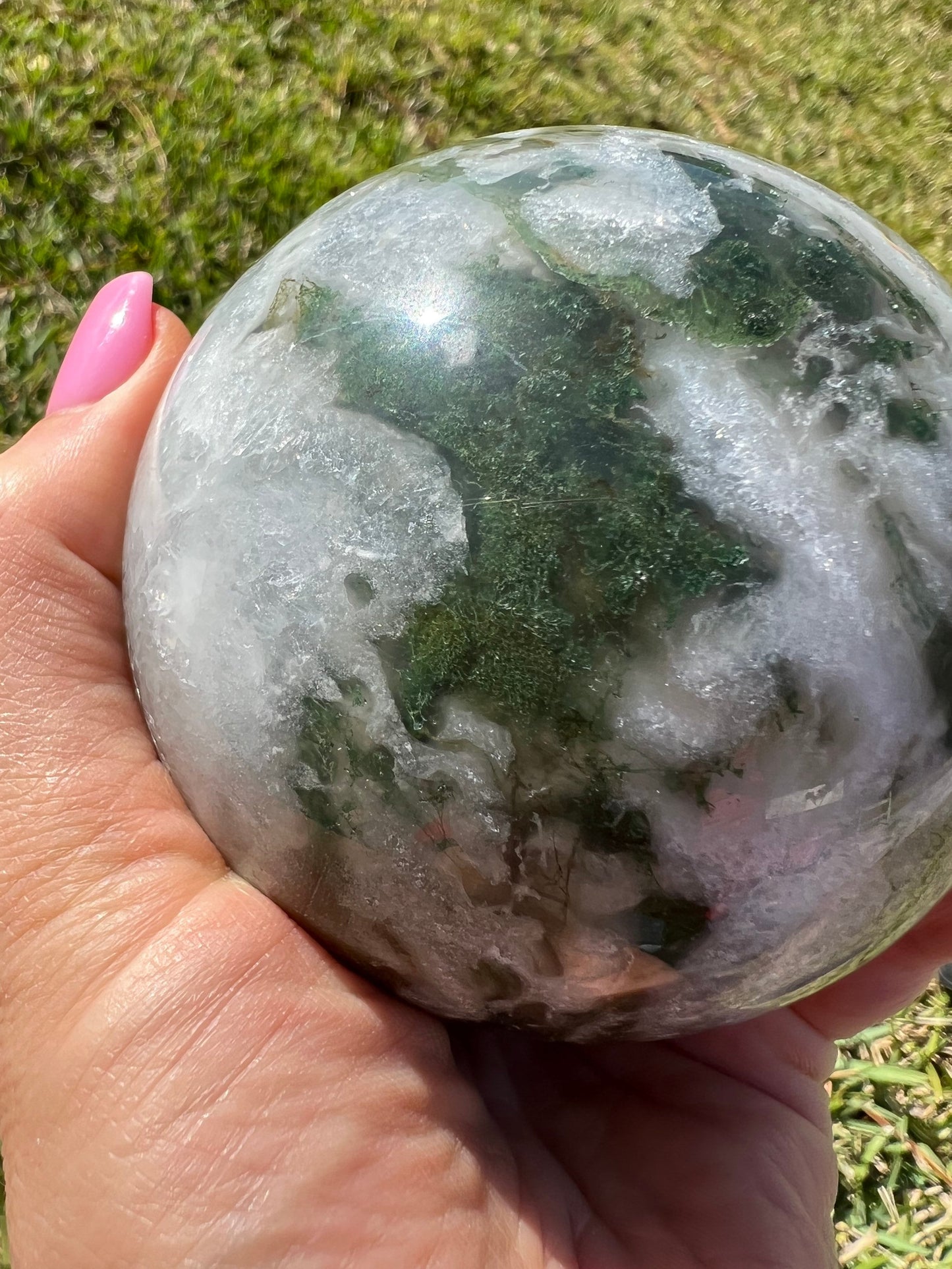 Moss sphere 1pound 8oz and 79mm