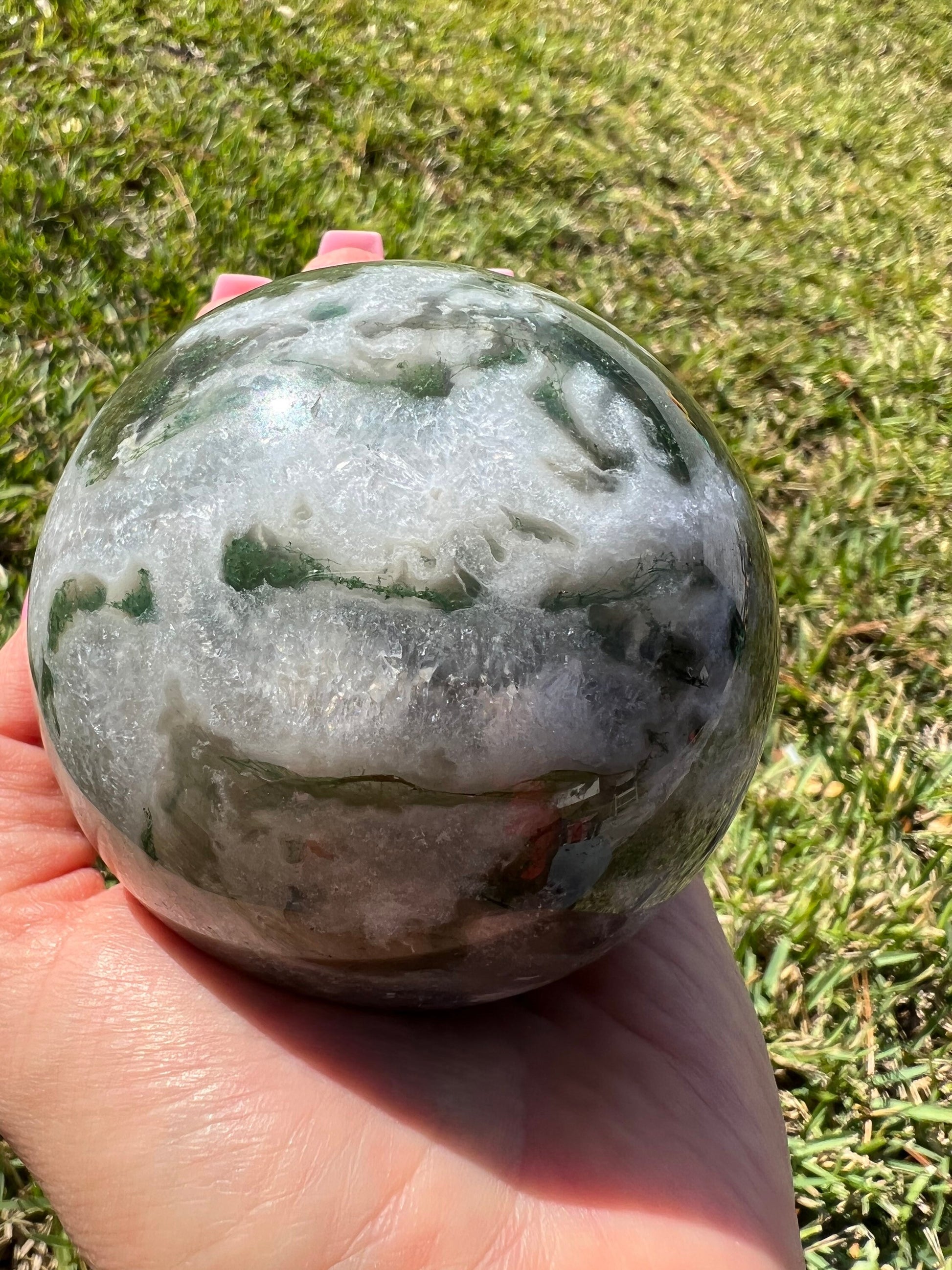 Moss sphere 1pound 8oz and 79mm