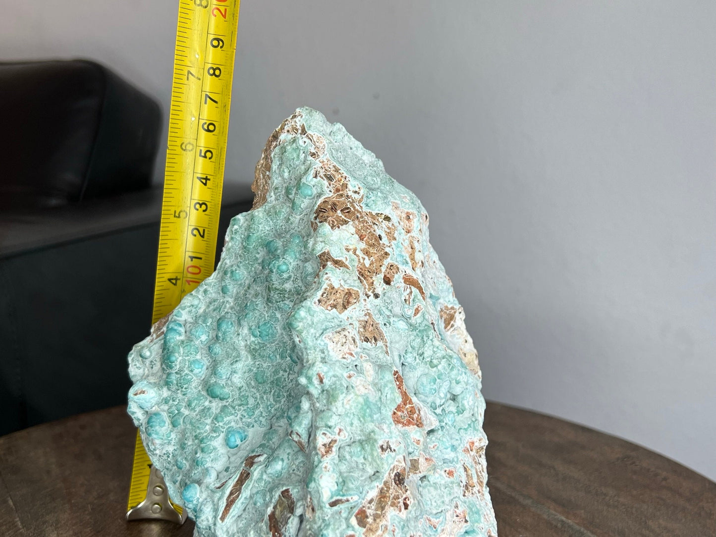 3lb 1oz( 1389g) Natural Hemimorphite Crystal Mineral from Madagascar