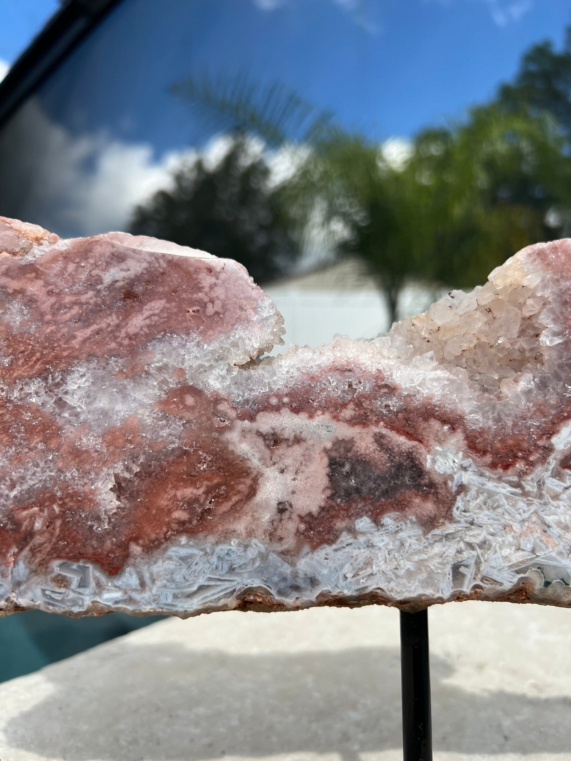 Pink amethyst