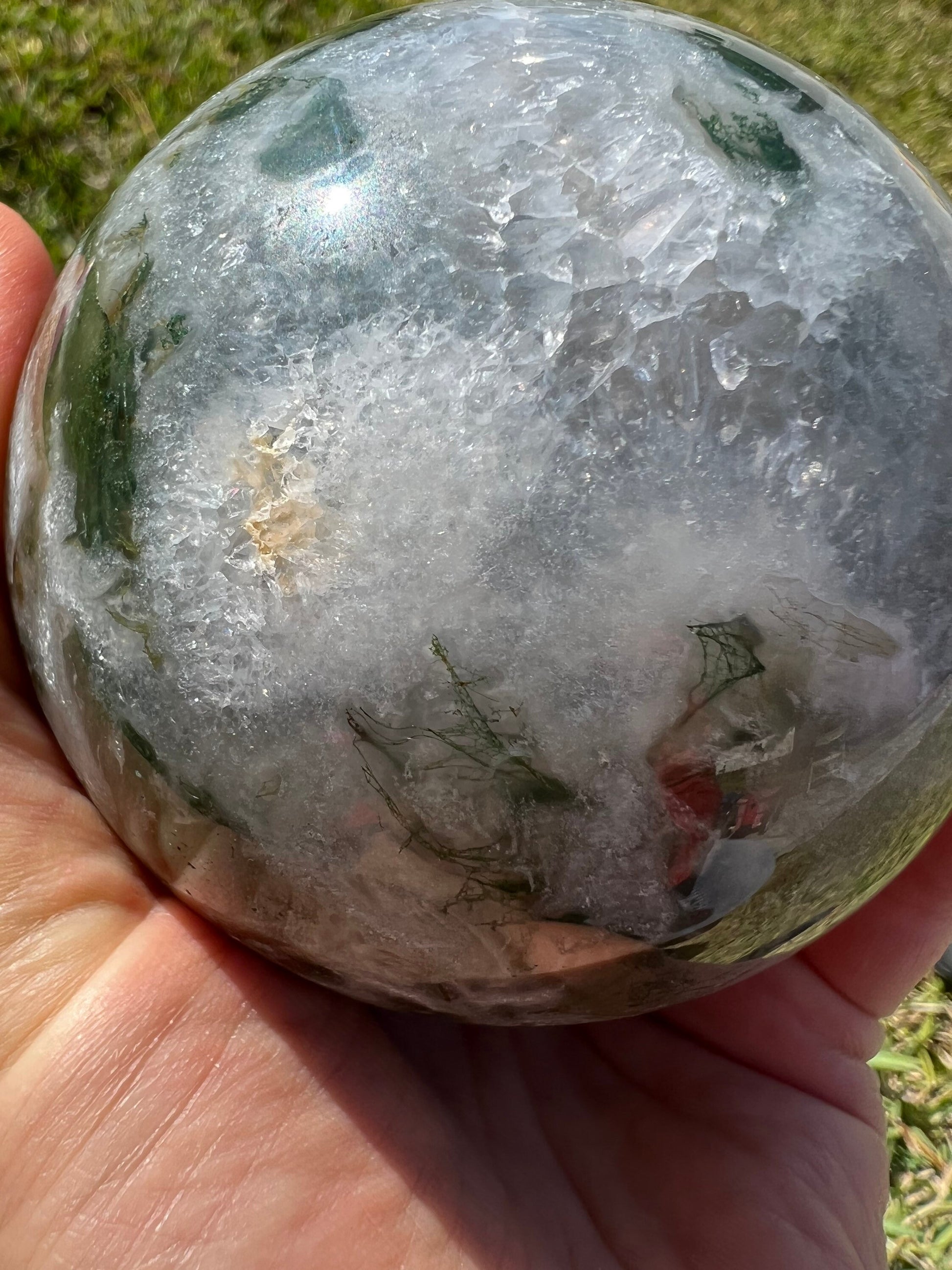Moss sphere 1pound 8oz and 79mm