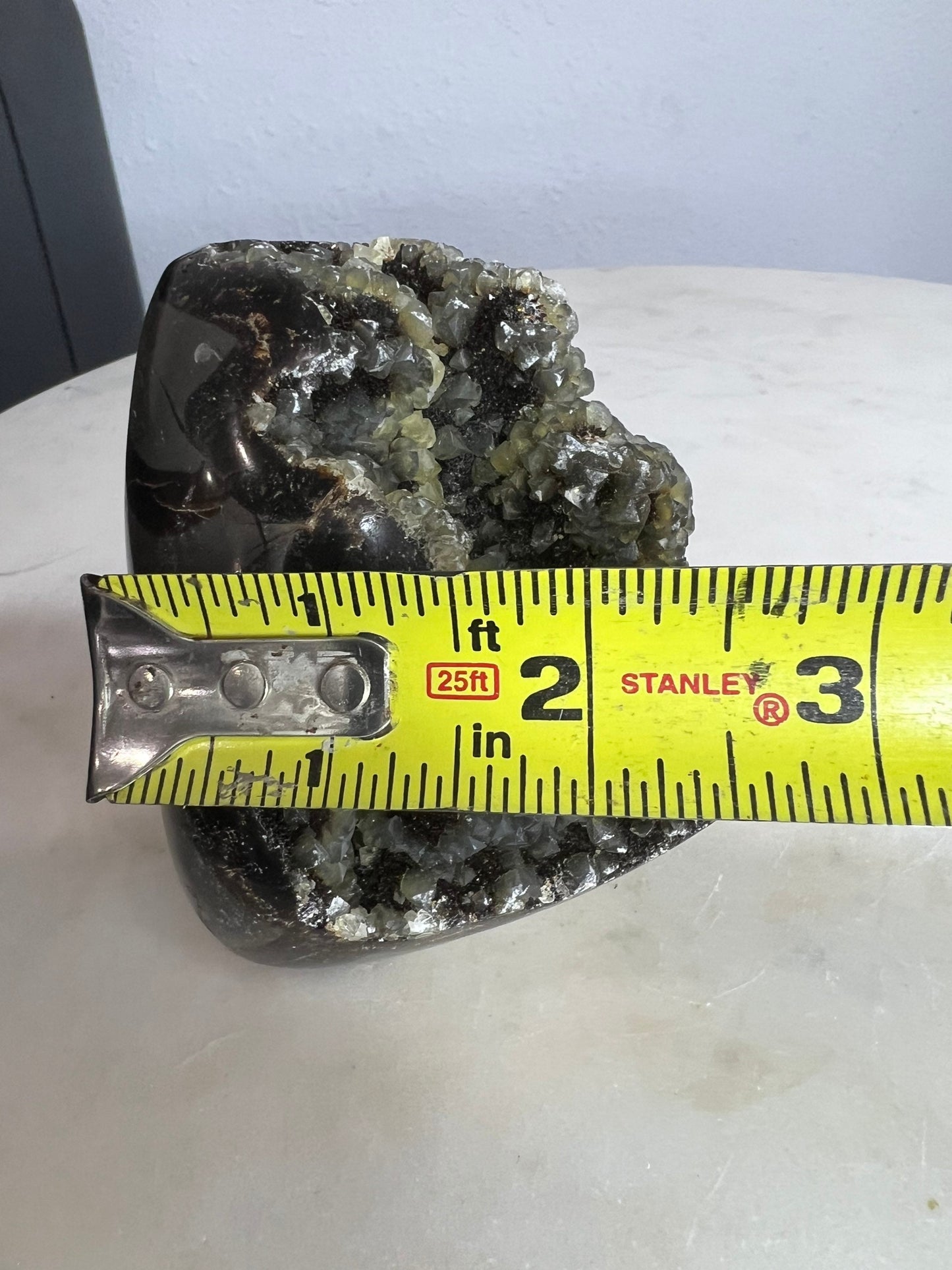 Septarian self stand. 1 pound 10oz.