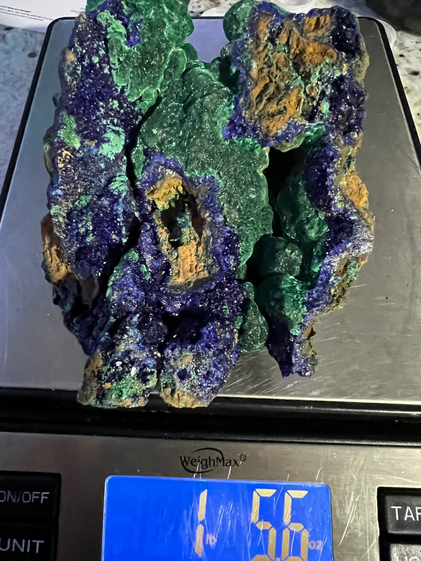 Azurite malachite 1 pound 5oz