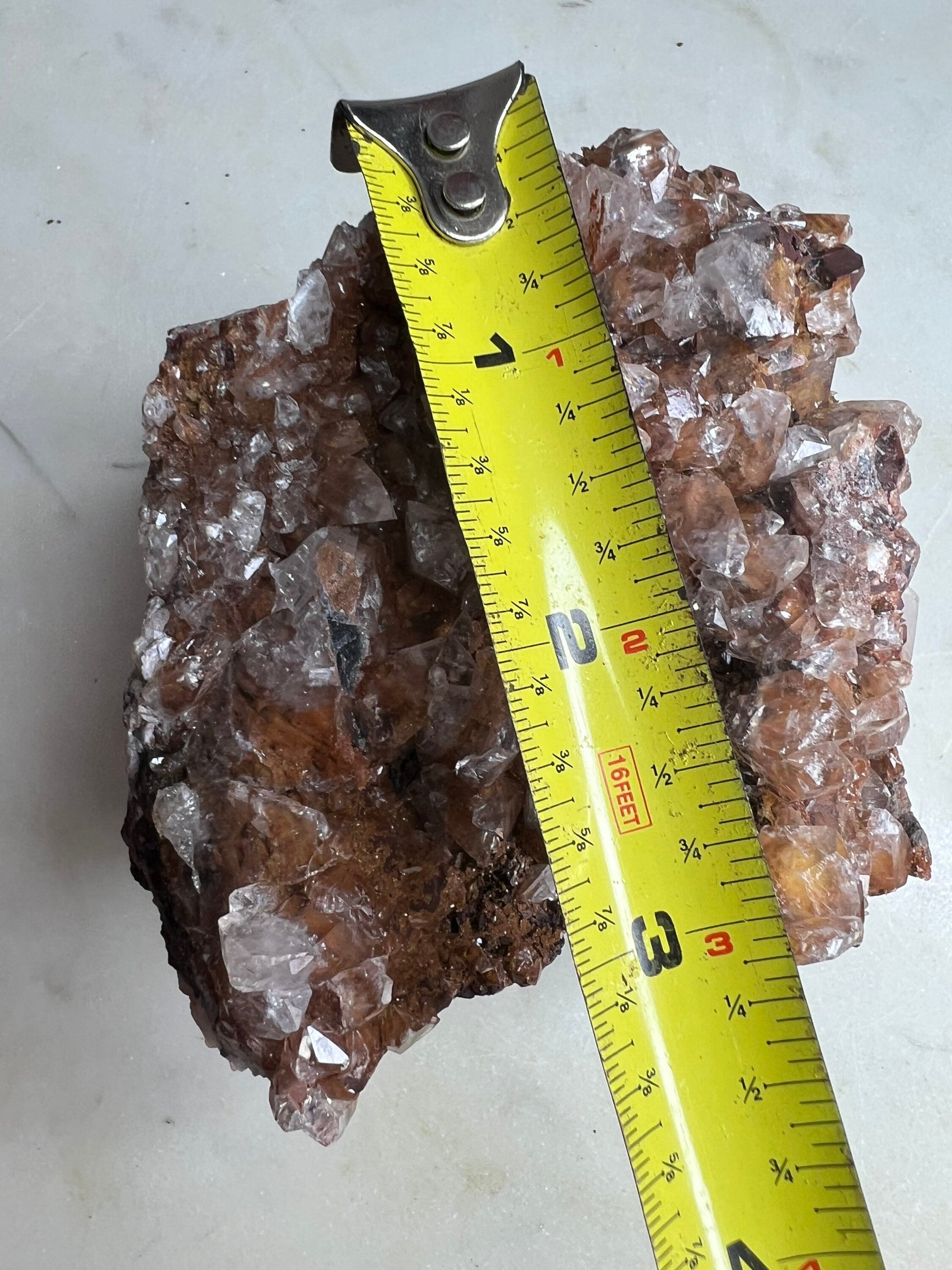Red diamond calcite. 1pound 4oz