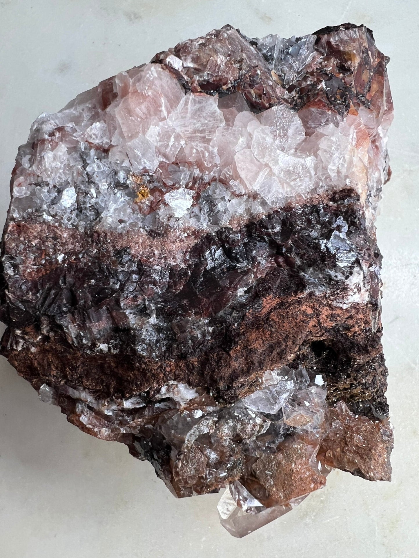 Red diamond calcite. 1pound 4oz