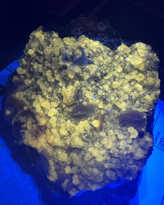 Baryte Cerussite and Galena 1lb from Morocco