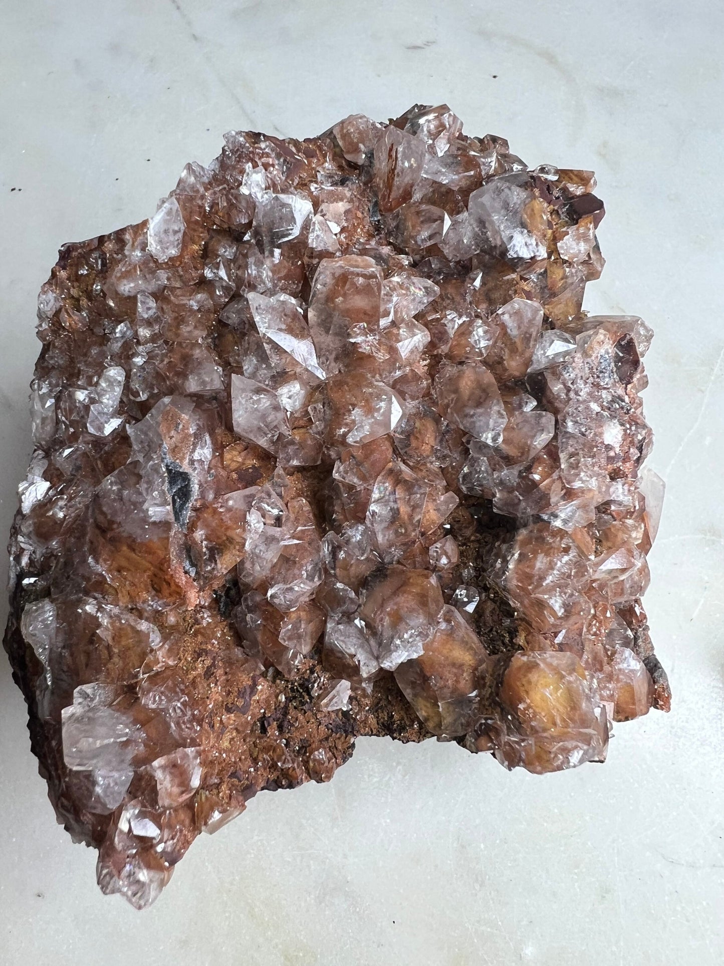 Red diamond calcite. 1pound 4oz