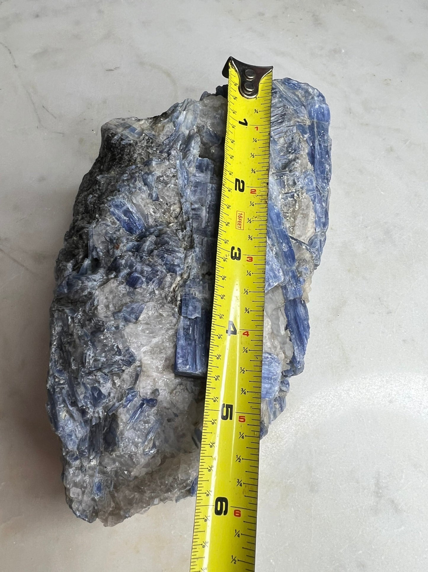 Kyanite with quartz crystal 3 pounds. 9oz