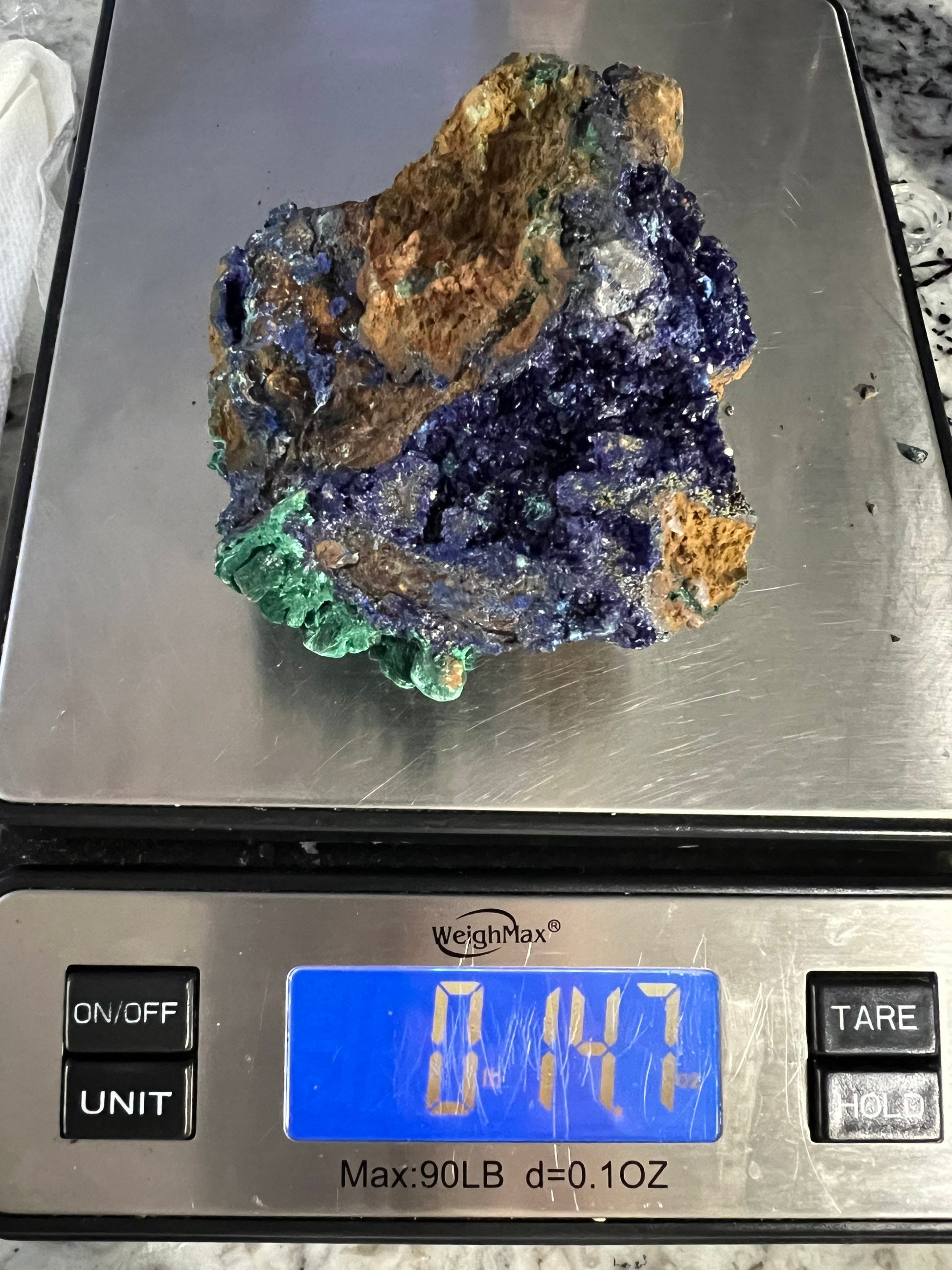 Azurite malachite 14oz