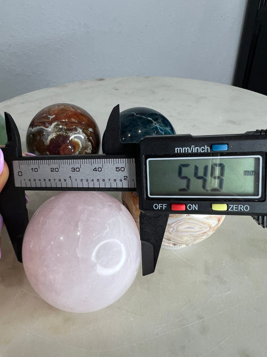 5 sphere set total weight 2 pounds 14oz