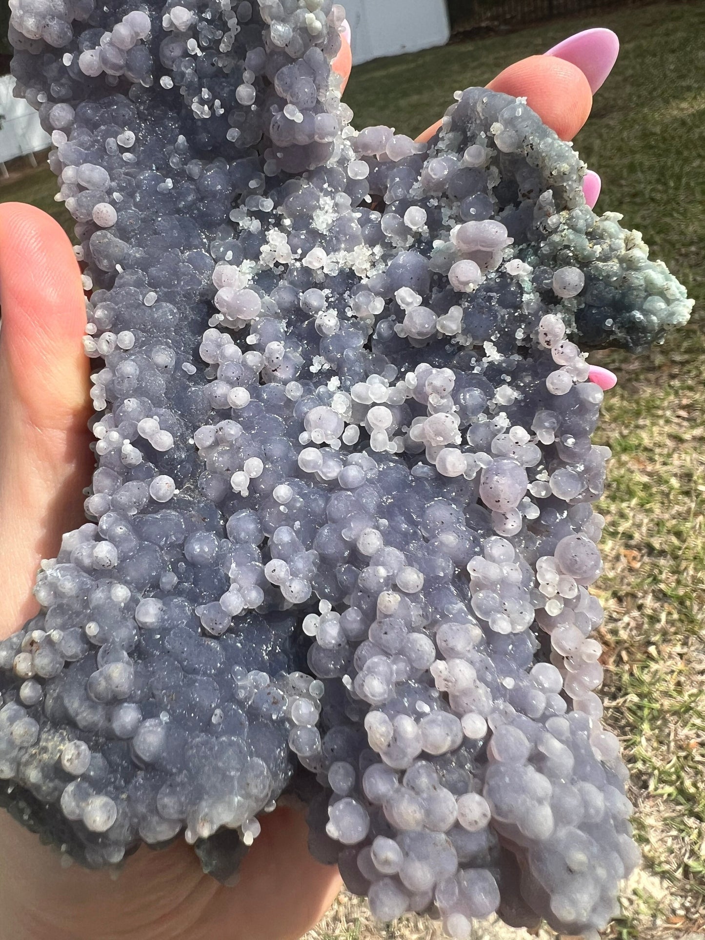 Grape agate 1pound 1oz