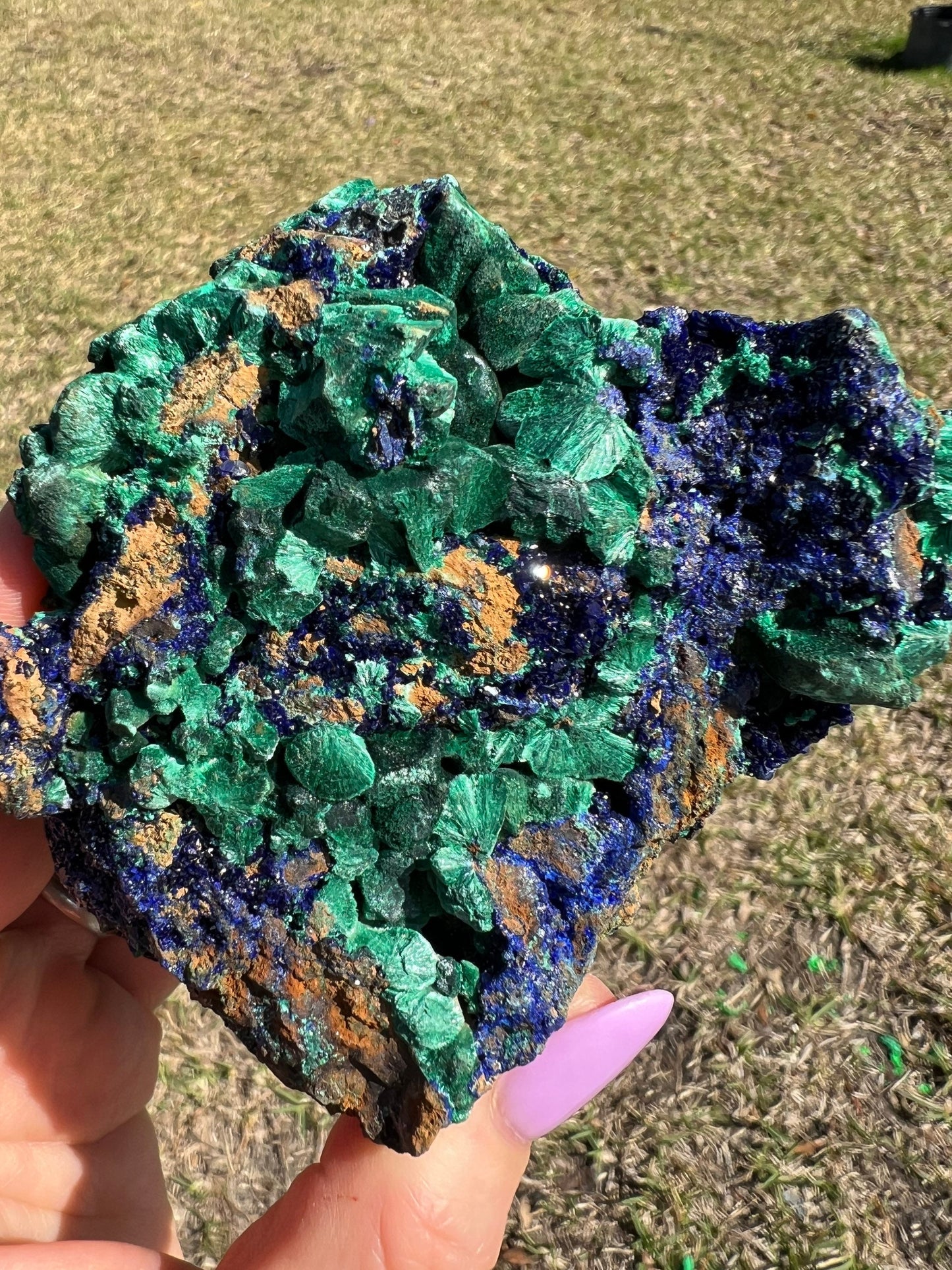 Azurite malachite 1pound 1oz